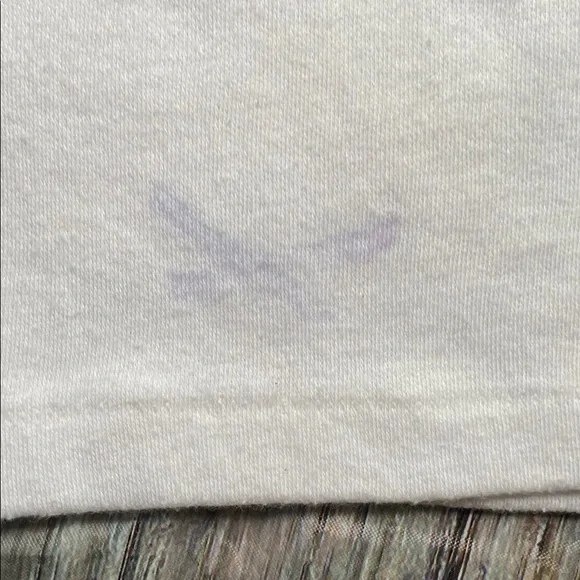 Okie Dokie Blue and White Polo Shirt Sporty Knit Style - Picture 6 of 8